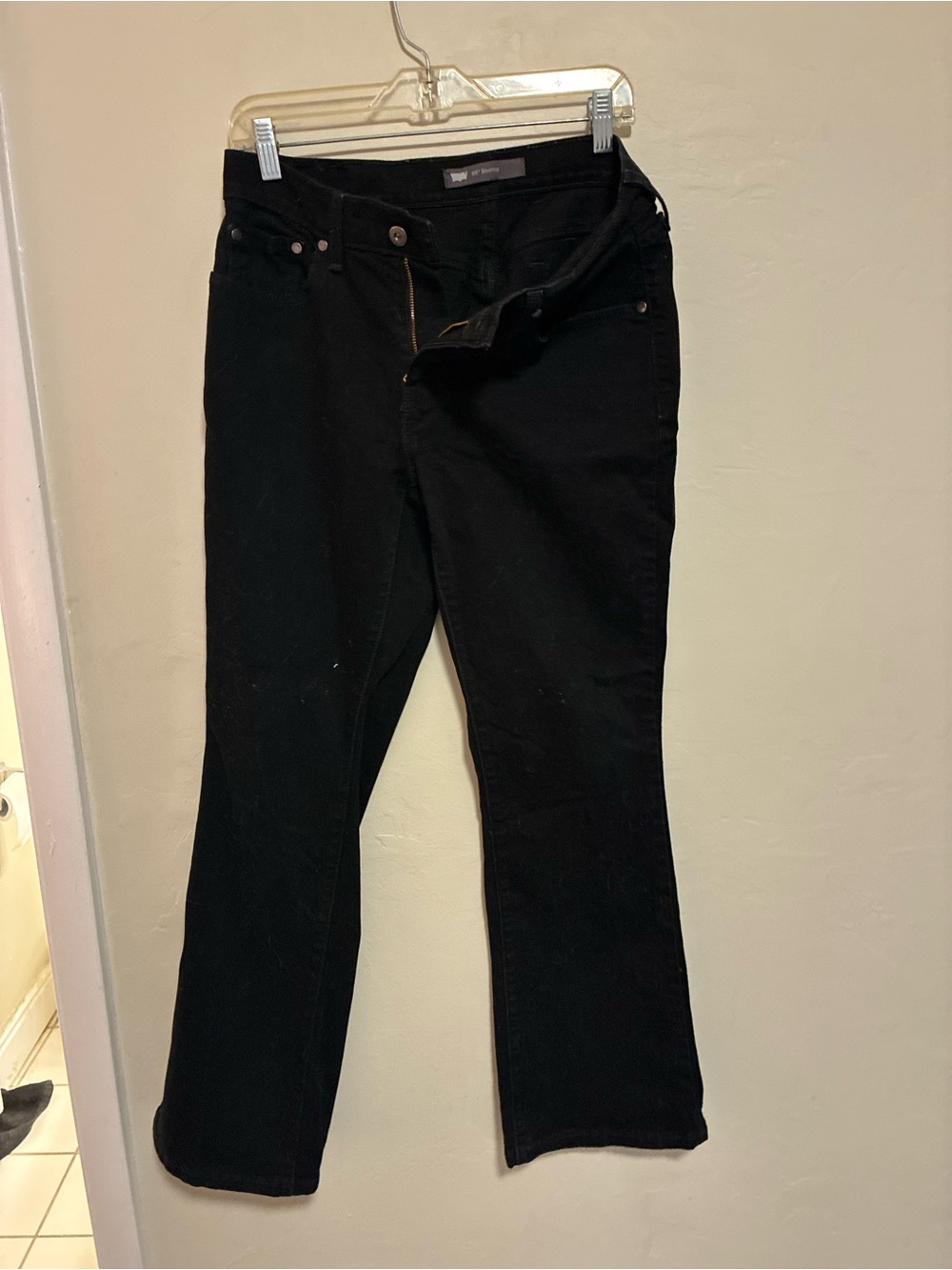 Levi's Black Bootcut 515 Jeans